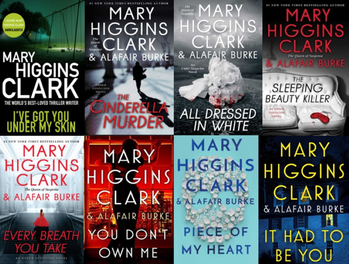 Under Suspicion Series (Literature) - Tv Tropes with Mary Higgins Clark Books in Order Printable List