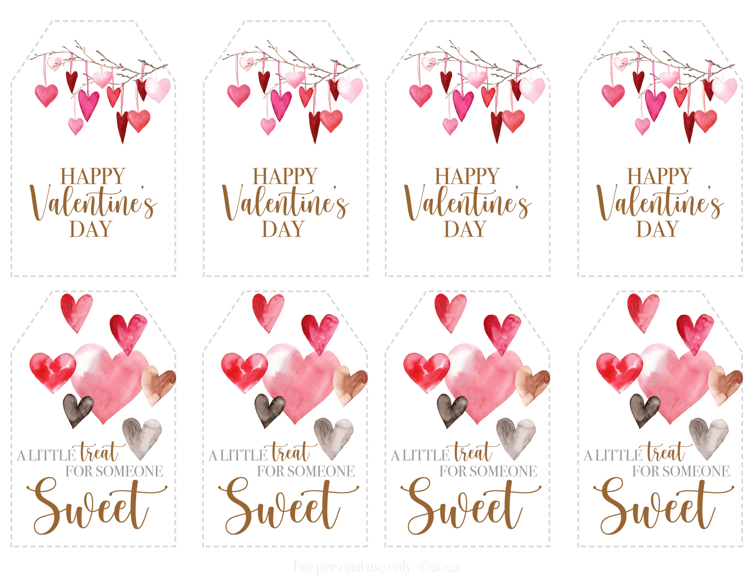 Valentine&amp;#039;S Day Printable Collection – Free Printables - Mother Thyme regarding Happy Valentines Day Free Printable