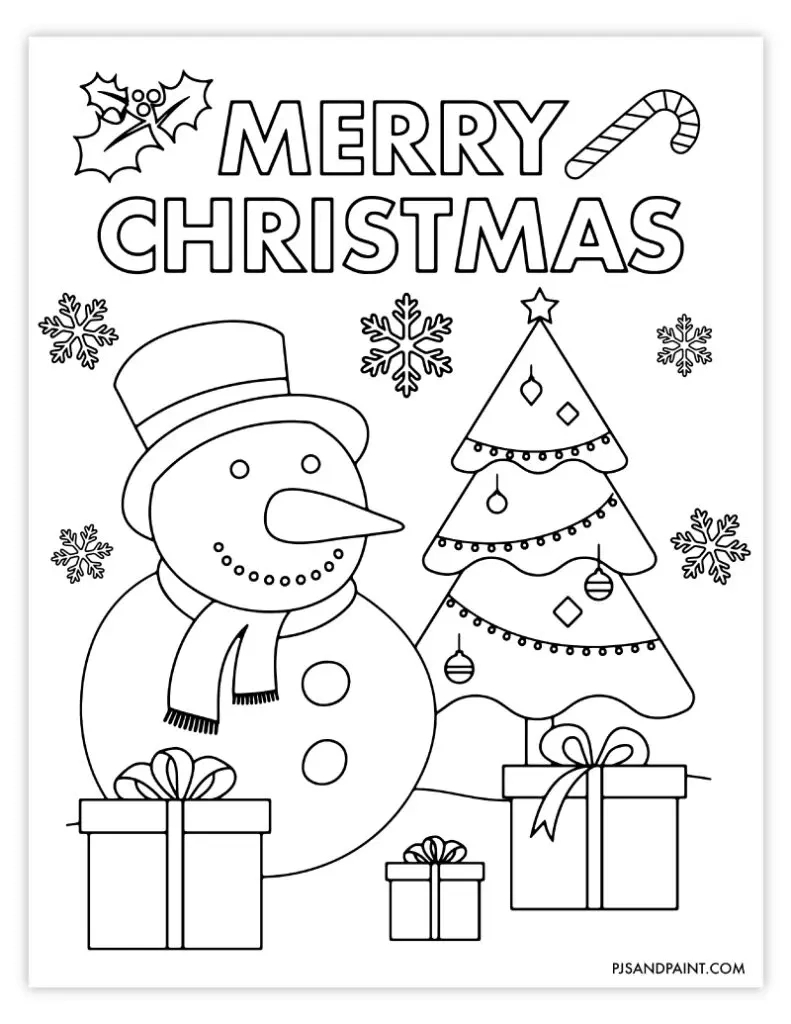 43 Free Printable Christmas Games And Activities - Pjs And Paint throughout Christmas Printable Pictures
