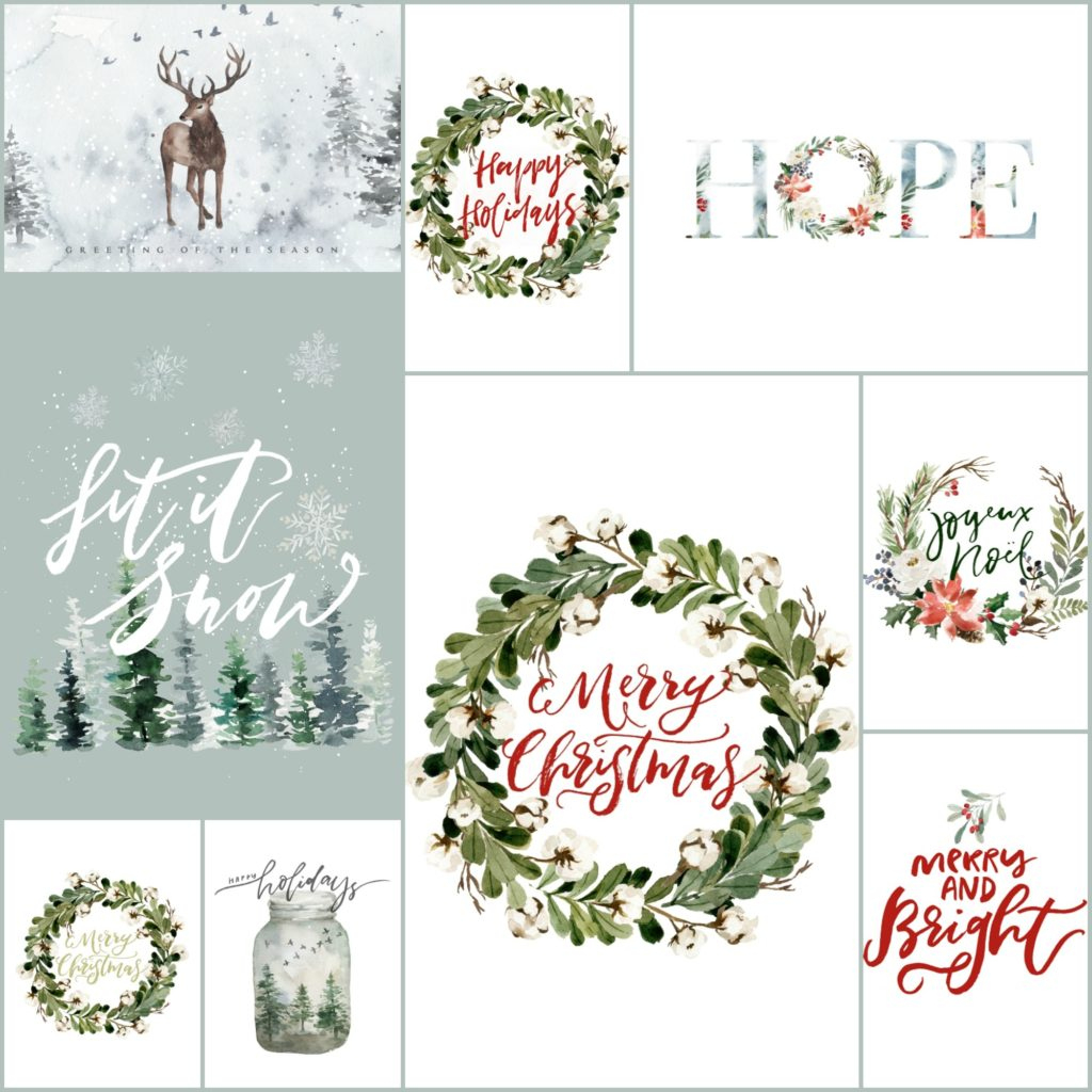 50 Festive Free Christmas Printables For Your Home regarding Free Christmas Printables For Adults