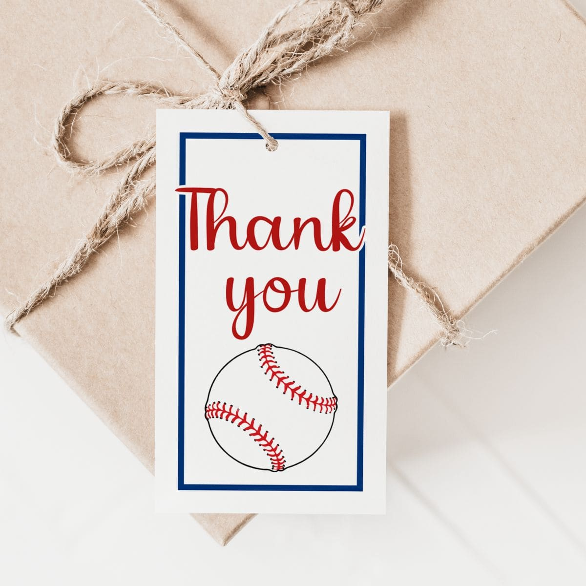 Free Printable Baseball Thank You Tags - Love &amp;amp; Laugh Games throughout Baseball Thank You Cards Printable Free