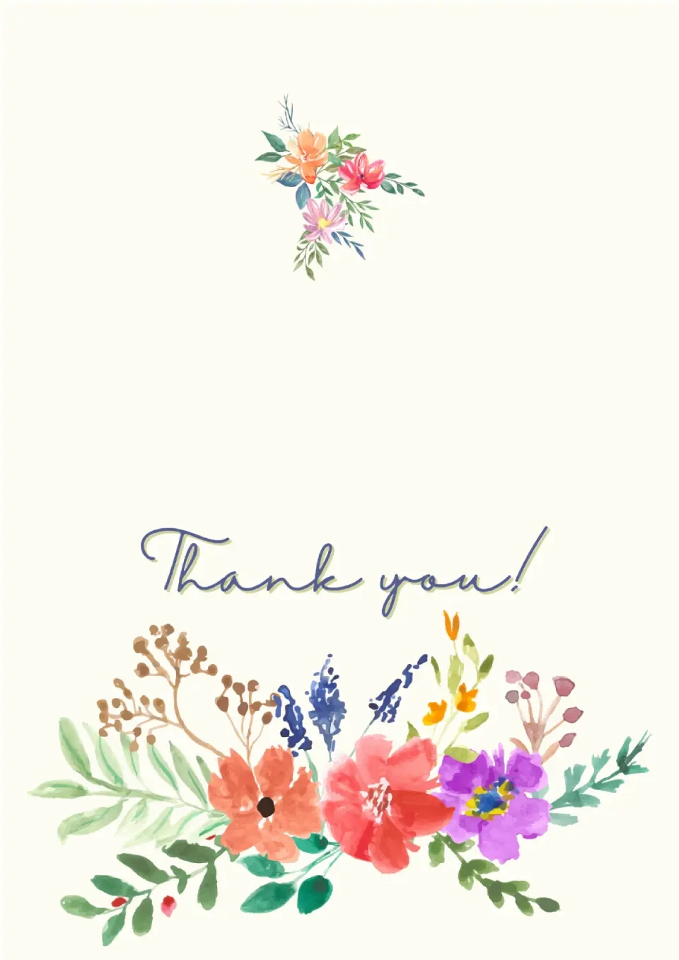 Free Thank You Card Template For Google Docs pertaining to Free Printable And Editable Thank You Cards