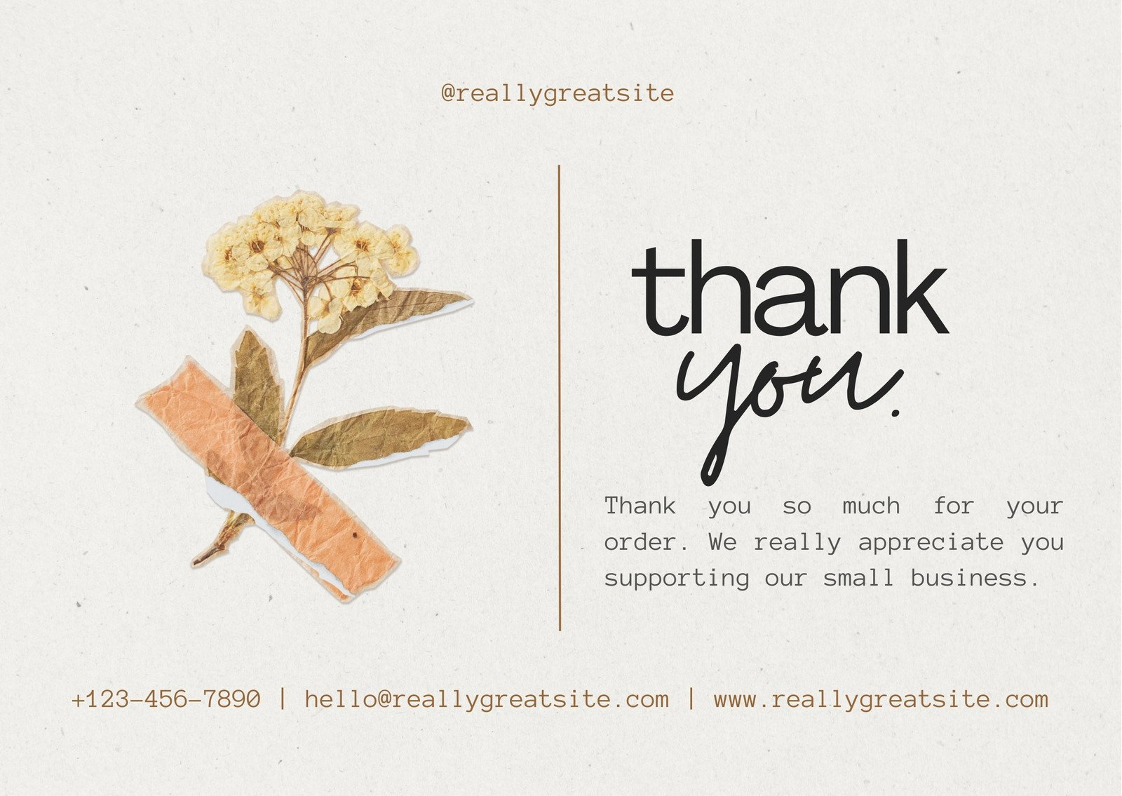 Printable, Customizable Thank You Card Templates | Canva with regard to Thank You Card Template Word